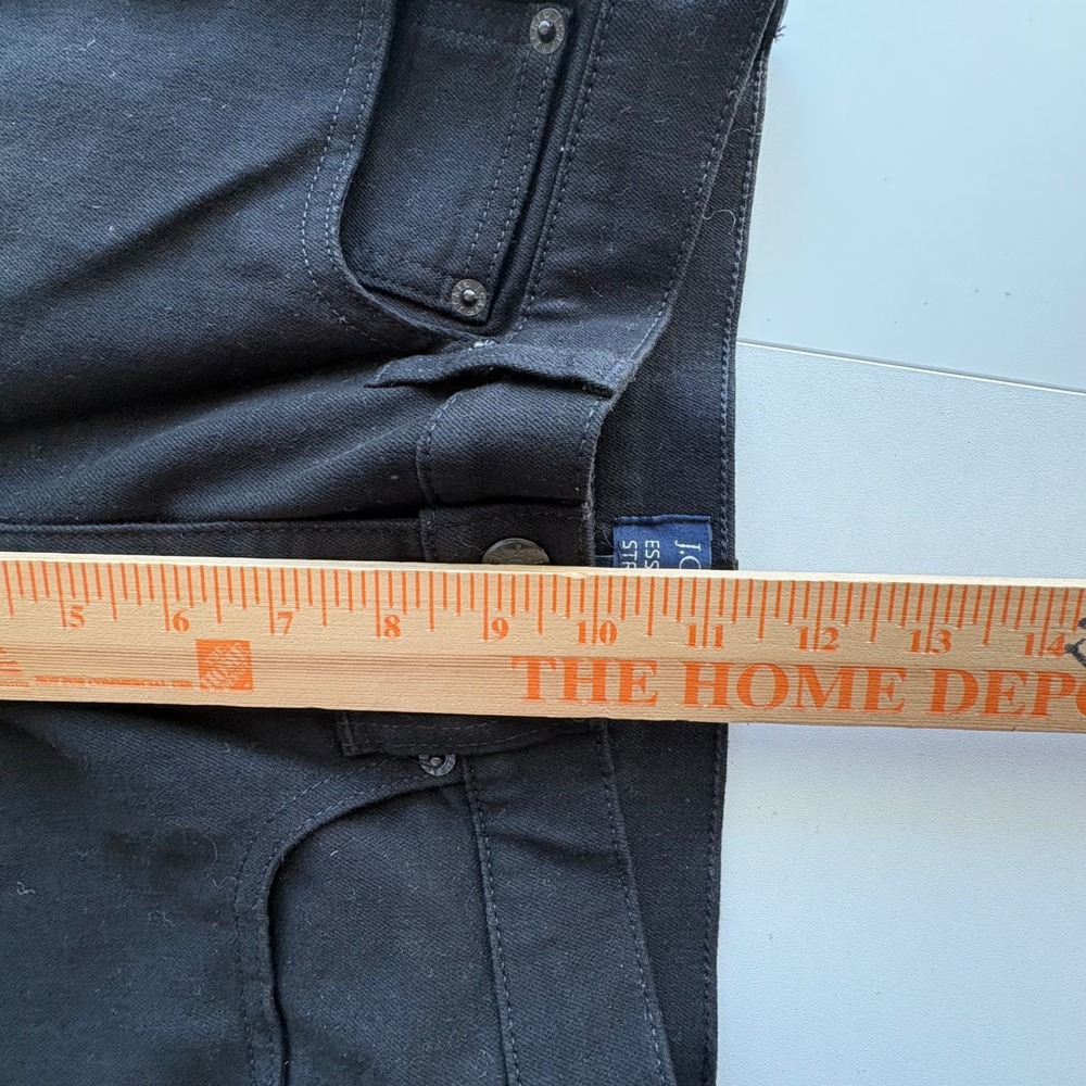 J.Crew Essential Straight‎ Jeans Womens 27 Black High Rise Cropped Denim - Picture 8 of 10